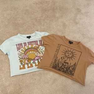 Originality XS crop tee bundle